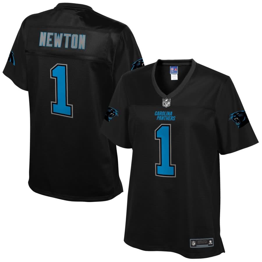 Cam Newton Carolina Panthers NFL Pro Line Women's Reverse Fashion Jersey - Black