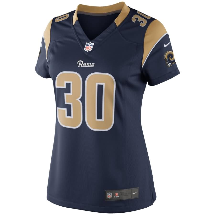 Todd Gurley II Los Angeles Rams Nike Women's Limited Jersey - Navy