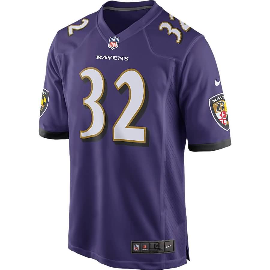 Eric Weddle Baltimore Ravens Nike Game Jersey - Purple