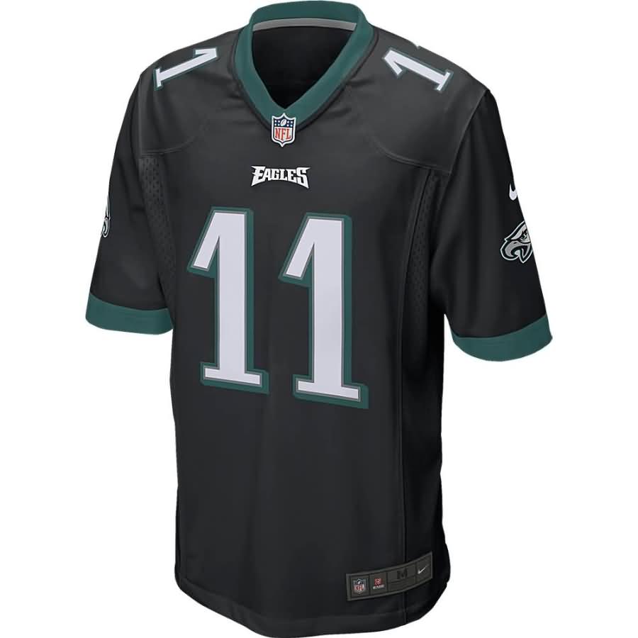 Carson Wentz Philadelphia Eagles Nike Game Jersey - Black