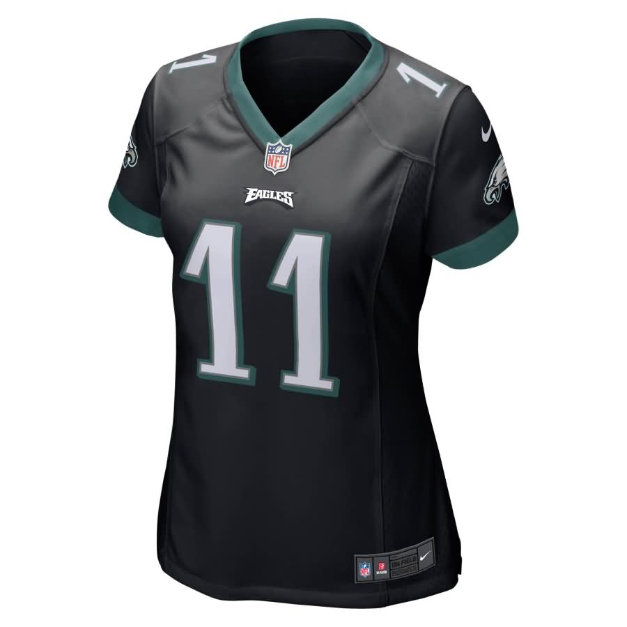 Carson Wentz Philadelphia Eagles Nike Women's Game Jersey - Black