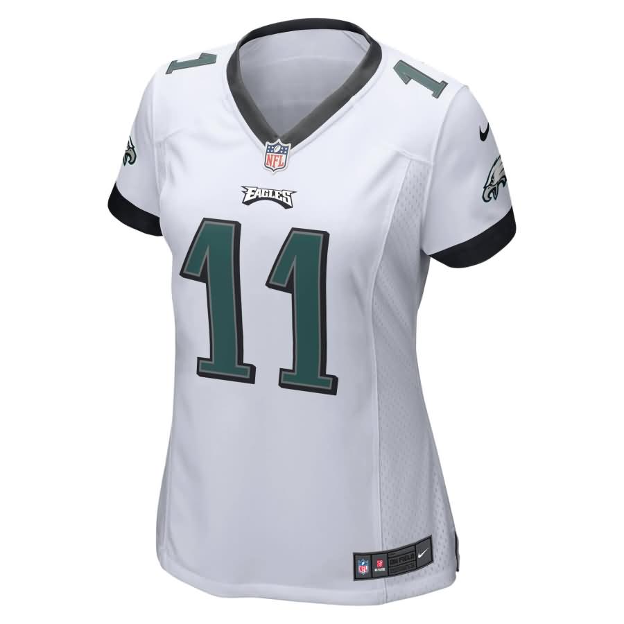 Carson Wentz Philadelphia Eagles Nike Women's Game Jersey - White