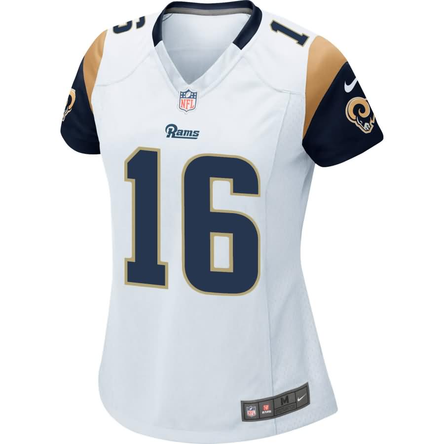 Jared Goff Los Angeles Rams Nike Women's Game Jersey - White