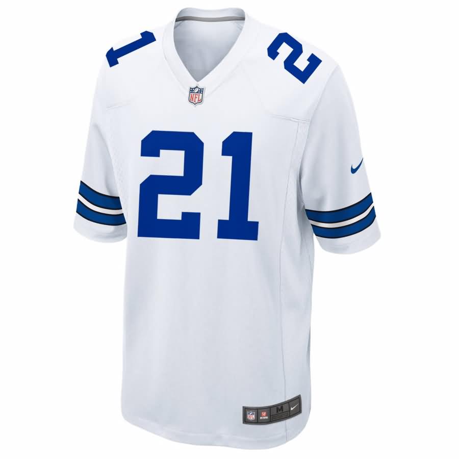 Ezekiel Elliott Dallas Cowboys Nike Game Jersey - White