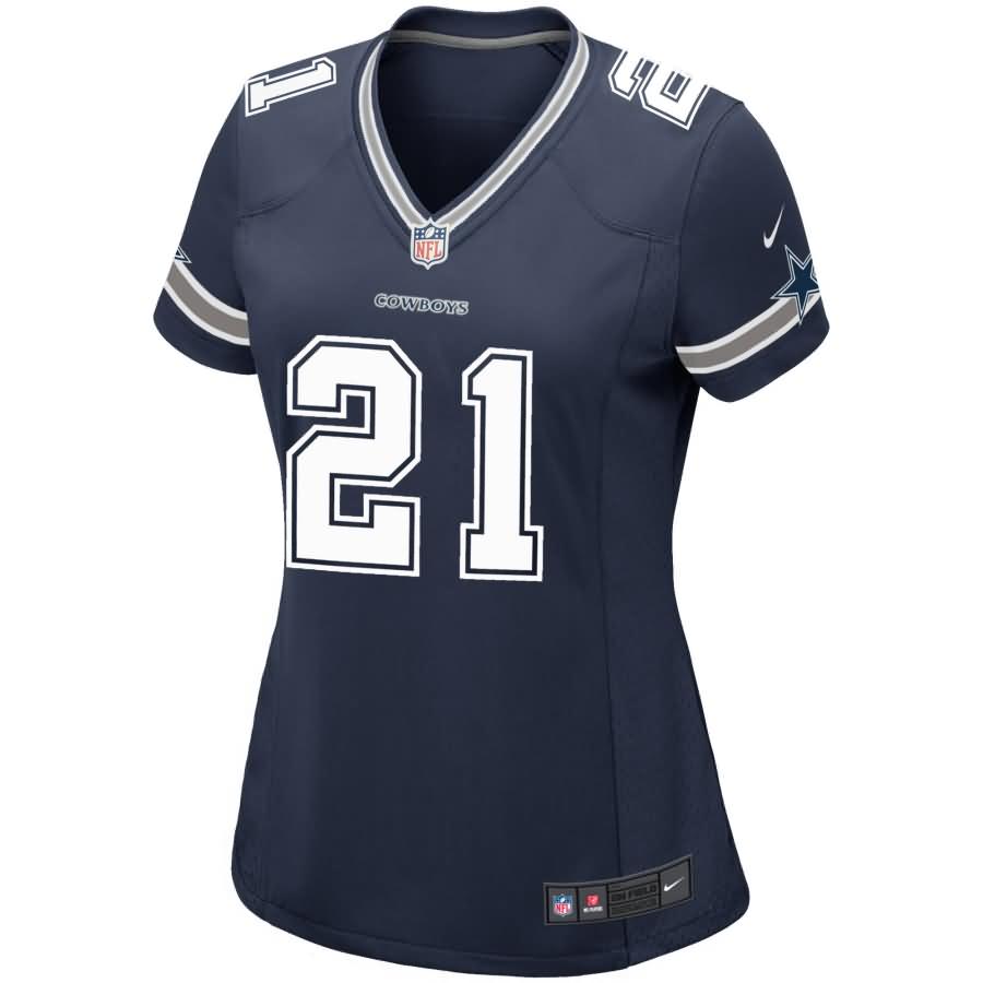 Ezekiel Elliott Dallas Cowboys Nike Women's Game Jersey - Navy