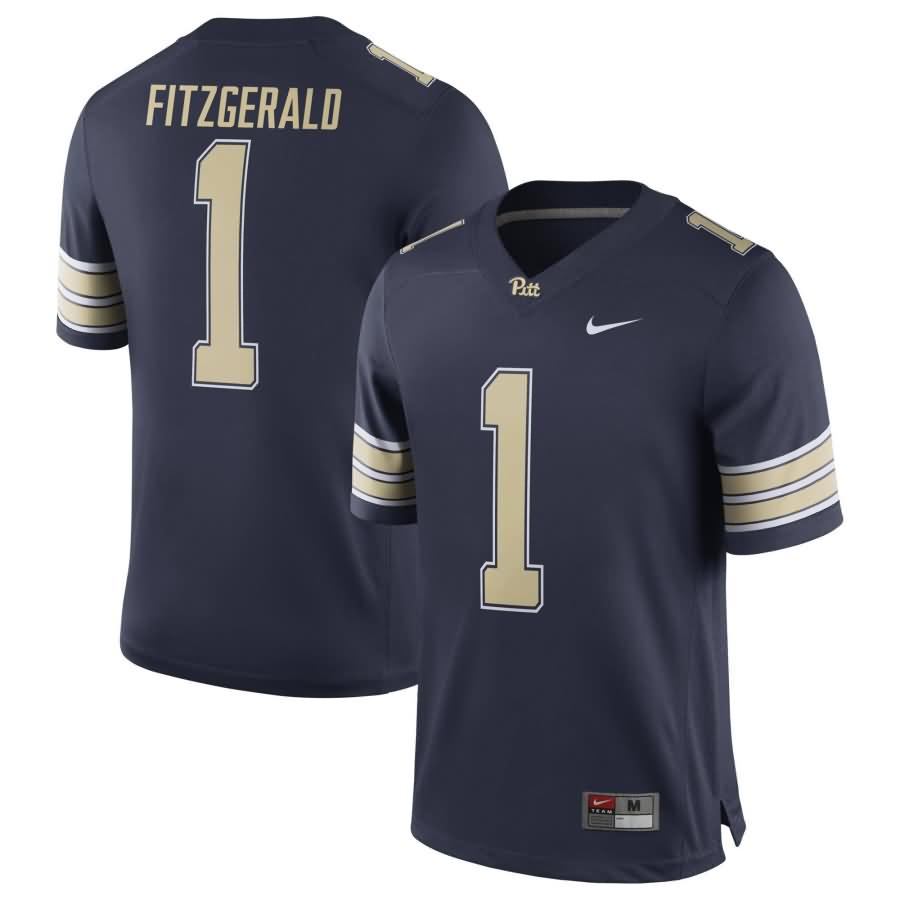 Larry Fitzgerald Pitt Panthers Nike Alumni Football Jersey - Navy