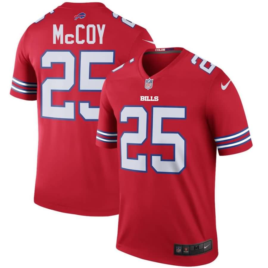 LeSean McCoy Buffalo Bills Nike Color Rush Legend Jersey - Red