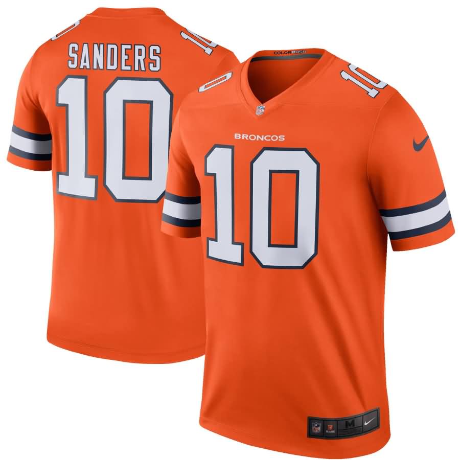 Emmanuel Sanders Denver Broncos Nike Color Rush Legend Jersey - Orange