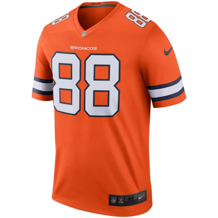 Demaryius Thomas Denver Broncos Nike Color Rush Legend Jersey - Orange