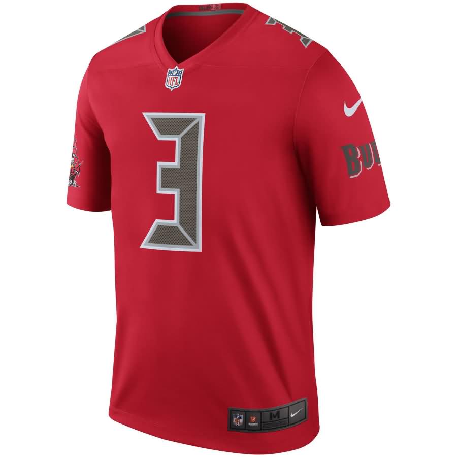 Jameis Winston Tampa Bay Buccaneers Nike Color Rush Legend Jersey - Red