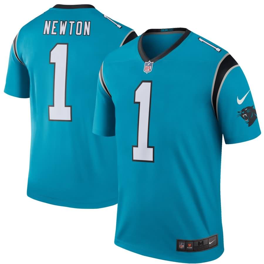 Cam Newton Carolina Panthers Nike Color Rush Legend Jersey - Blue