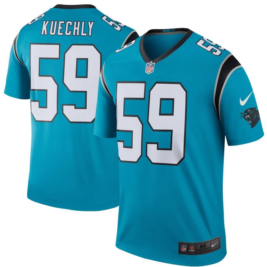 Luke Kuechly Carolina Panthers Nike Color Rush Legend Jersey - Blue