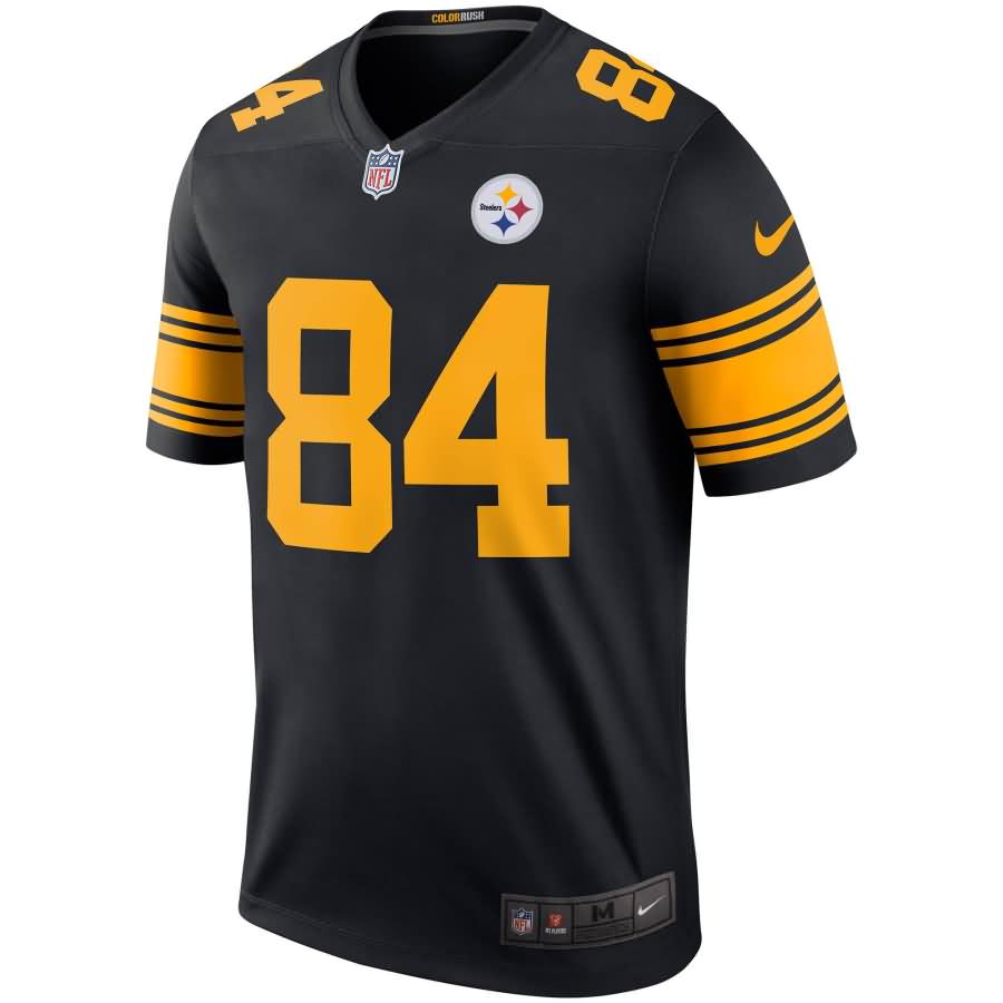 Antonio Brown Pittsburgh Steelers Nike Color Rush Legend Jersey - Black