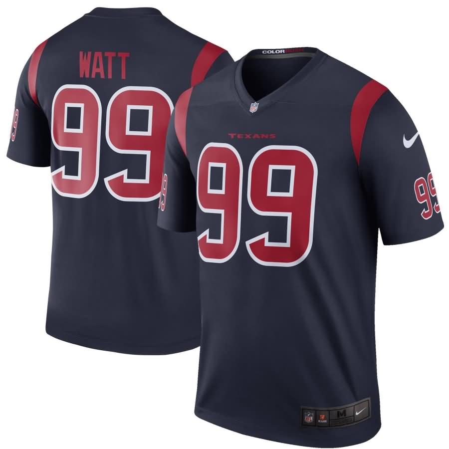 J.J. Watt Houston Texans Nike Color Rush Legend Jersey - Navy