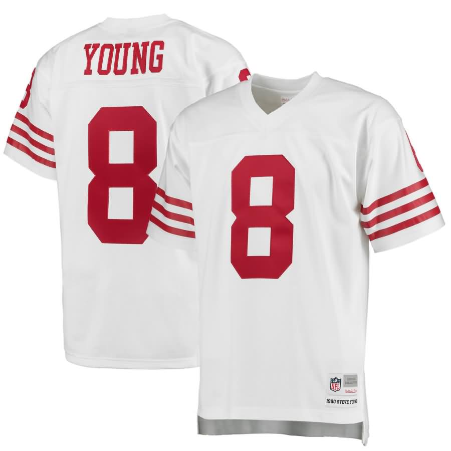 Steve Young San Francisco 49ers Mitchell & Ness 1990 Replica Retired Player Jersey - White