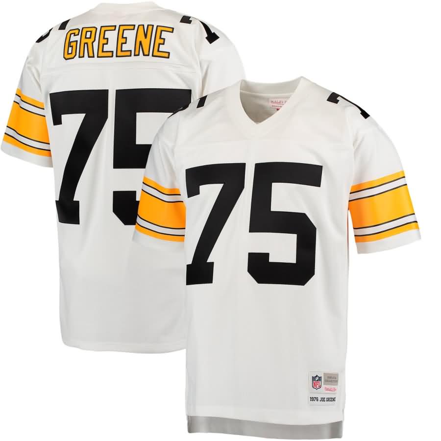 Joe Greene Pittsburgh Steelers Mitchell & Ness 1976 Replica Retired Player Jersey - White