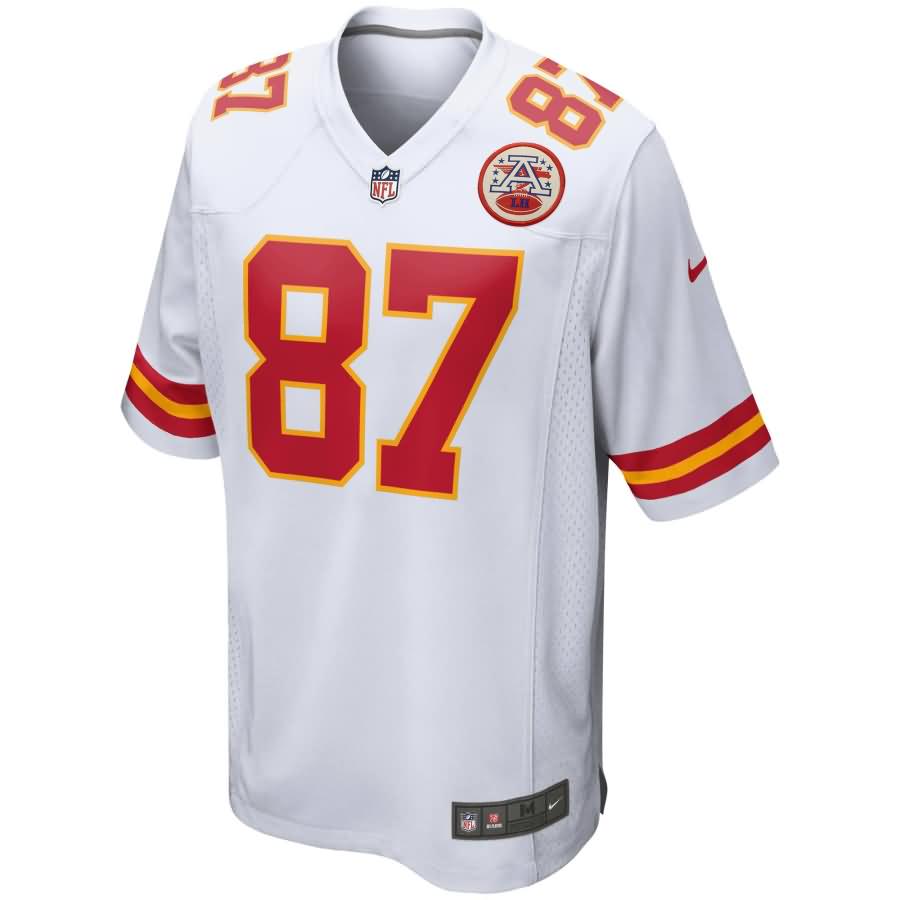 Travis Kelce Kansas City Chiefs Nike Youth Game Jersey - White