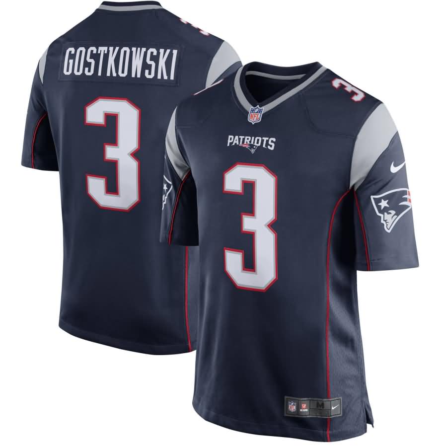 Stephen Gostkowski New England Patriots Nike Youth Game Jersey - Navy