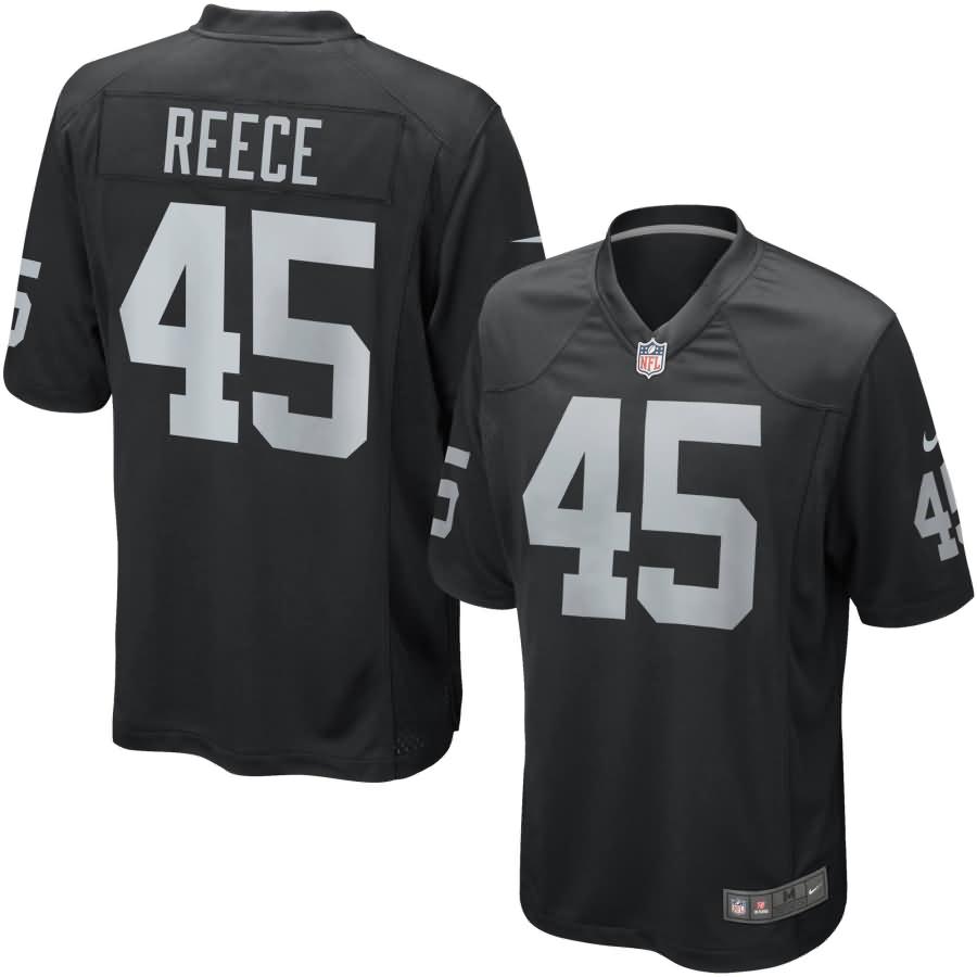 Marcel Reece Oakland Raiders Nike Youth Game Jersey - Black