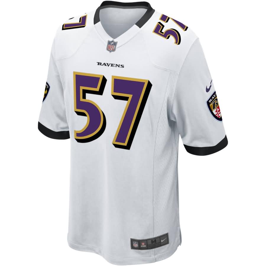 C.J. Mosley Baltimore Ravens Nike Youth Game Jersey - White