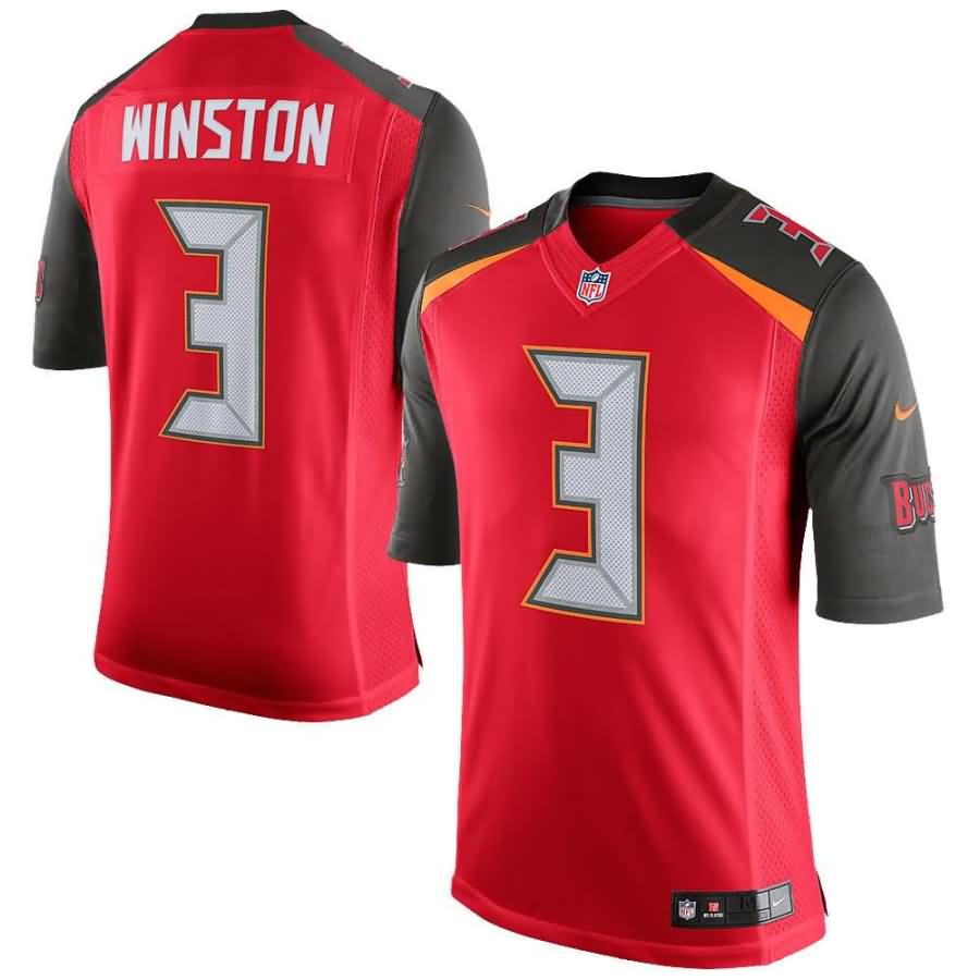 Jameis Winston Tampa Bay Buccaneers Nike Youth Limited Jersey - Red