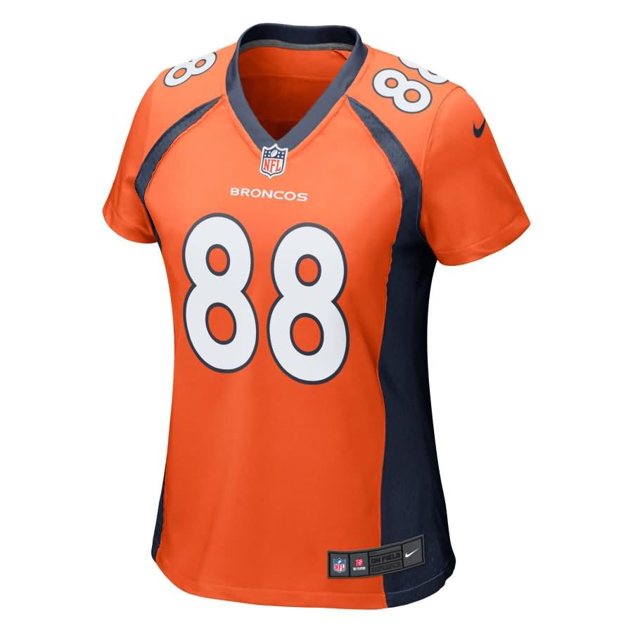 Demaryius Thomas Denver Broncos Nike Girls Youth Game Jersey - Orange