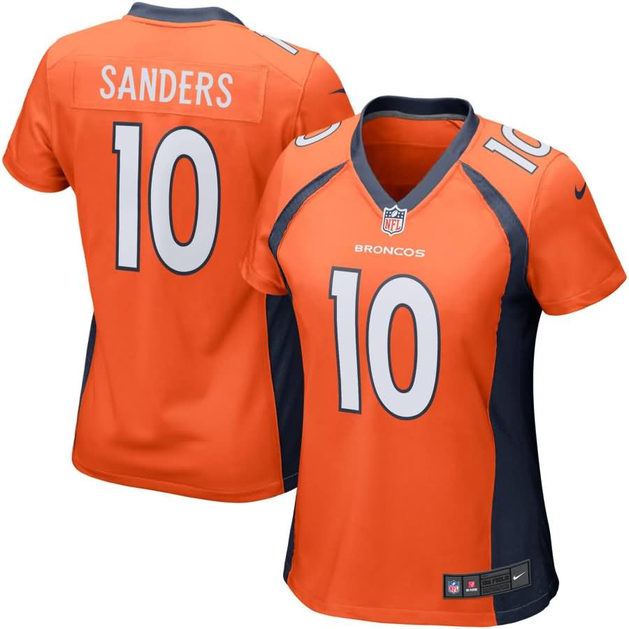 Emmanuel Sanders Denver Broncos Nike Girls Youth Game Jersey - Orange