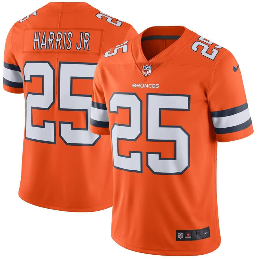 Chris Harris Jr Denver Broncos Nike Vapor Untouchable Color Rush Limited Player Jersey - Orange