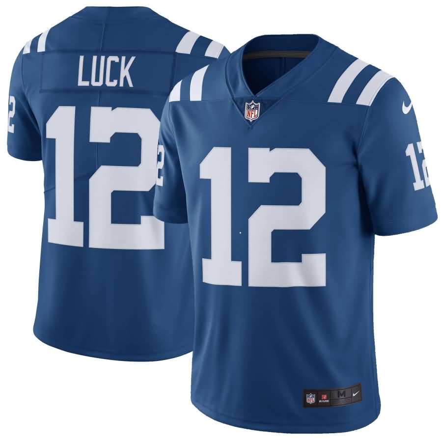 Andrew Luck Indianapolis Colts Nike Vapor Untouchable Color Rush Limited Player Jersey - Royal