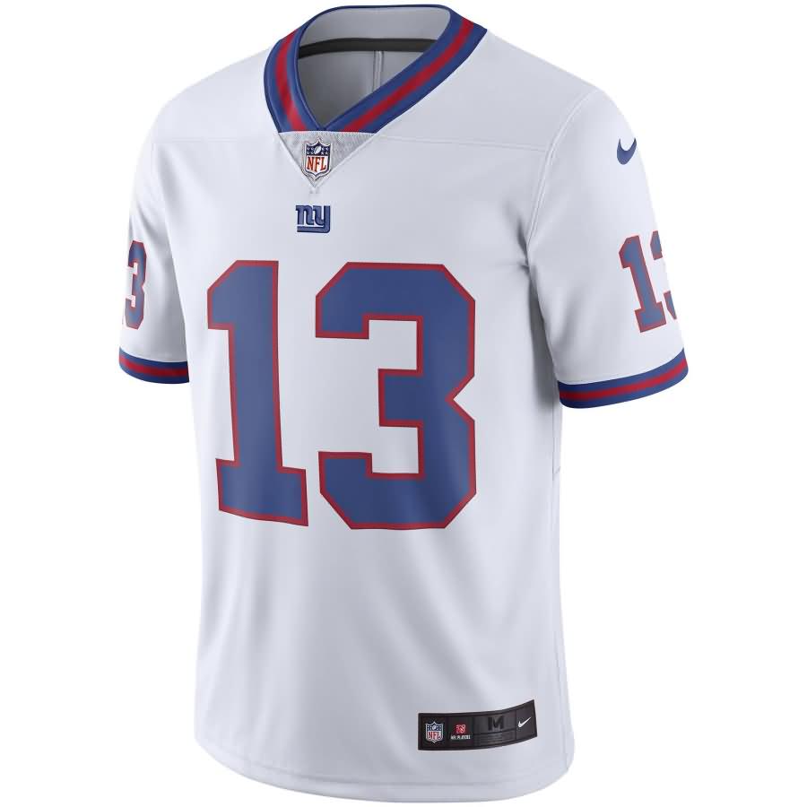 Odell Beckham Jr New York Giants Nike Vapor Untouchable Color Rush Limited Player Jersey - White