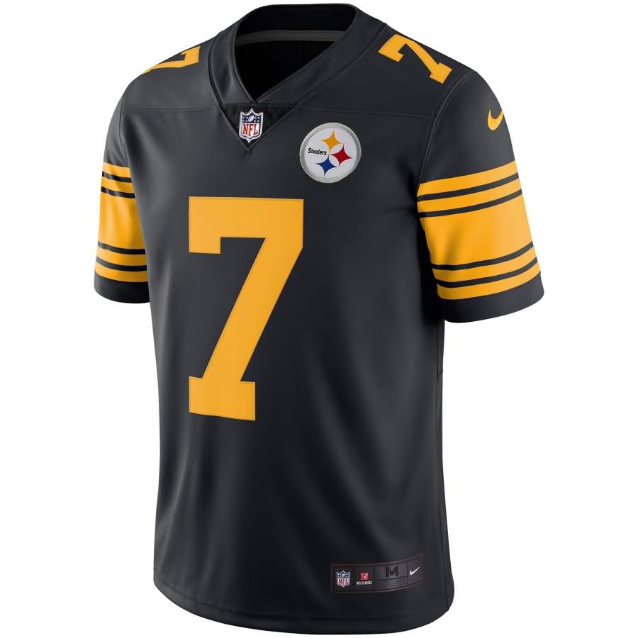 Ben Roethlisberger Pittsburgh Steelers Nike Vapor Untouchable Color Rush Limited Player Jersey - Black