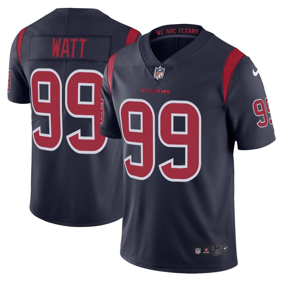 J.J. Watt Houston Texans Nike Vapor Untouchable Color Rush Limited Player Jersey - Navy