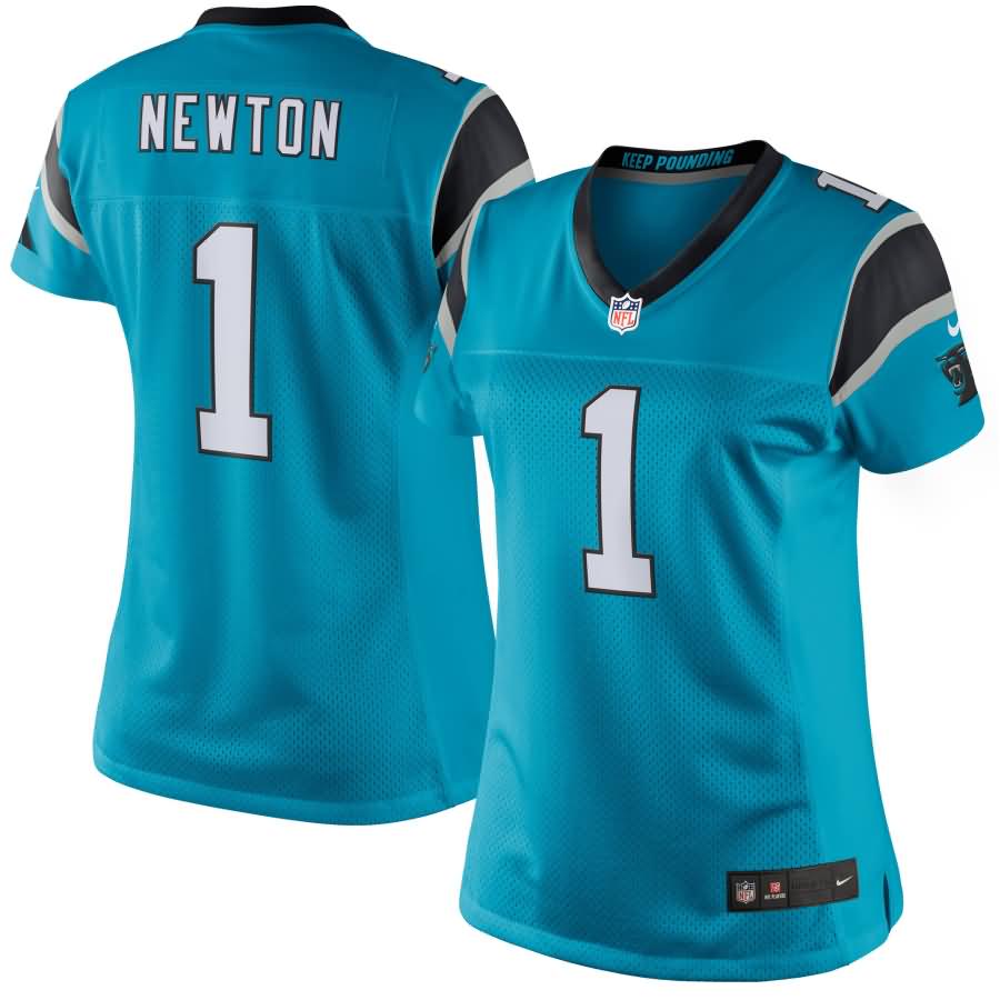 Cam Newton Carolina Panthers Nike Women's Limited Jersey - Blue