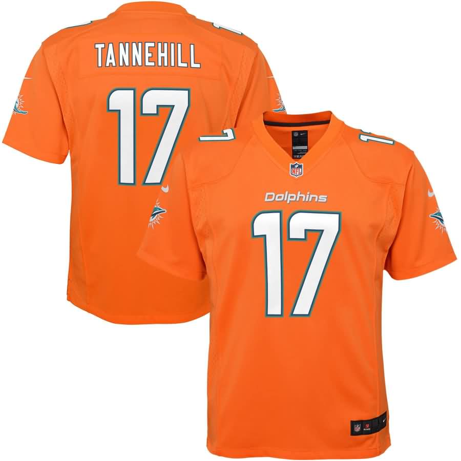 Ryan Tannehill Miami Dolphins Nike Youth Color Rush Game Jersey - Orange