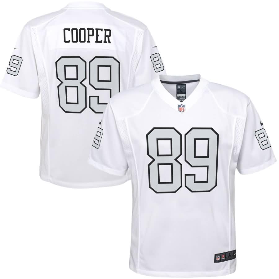 Amari Cooper Oakland Raiders Nike Youth Color Rush Game Jersey - White