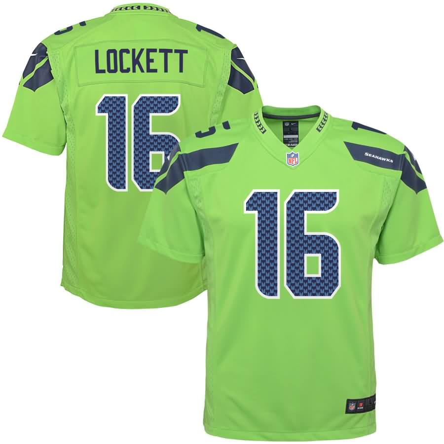 Tyler Lockett Seattle Seahawks Nike Youth Color Rush Game Jersey - Green