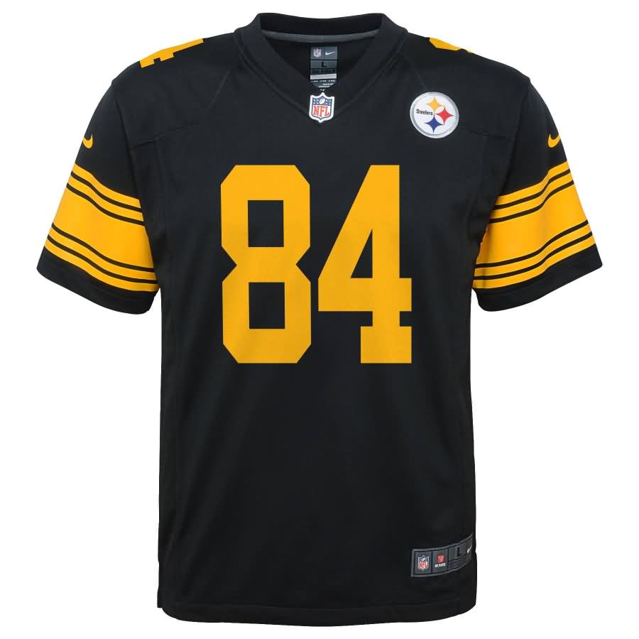 Antonio Brown Pittsburgh Steelers Nike Youth Color Rush Game Jersey - Black