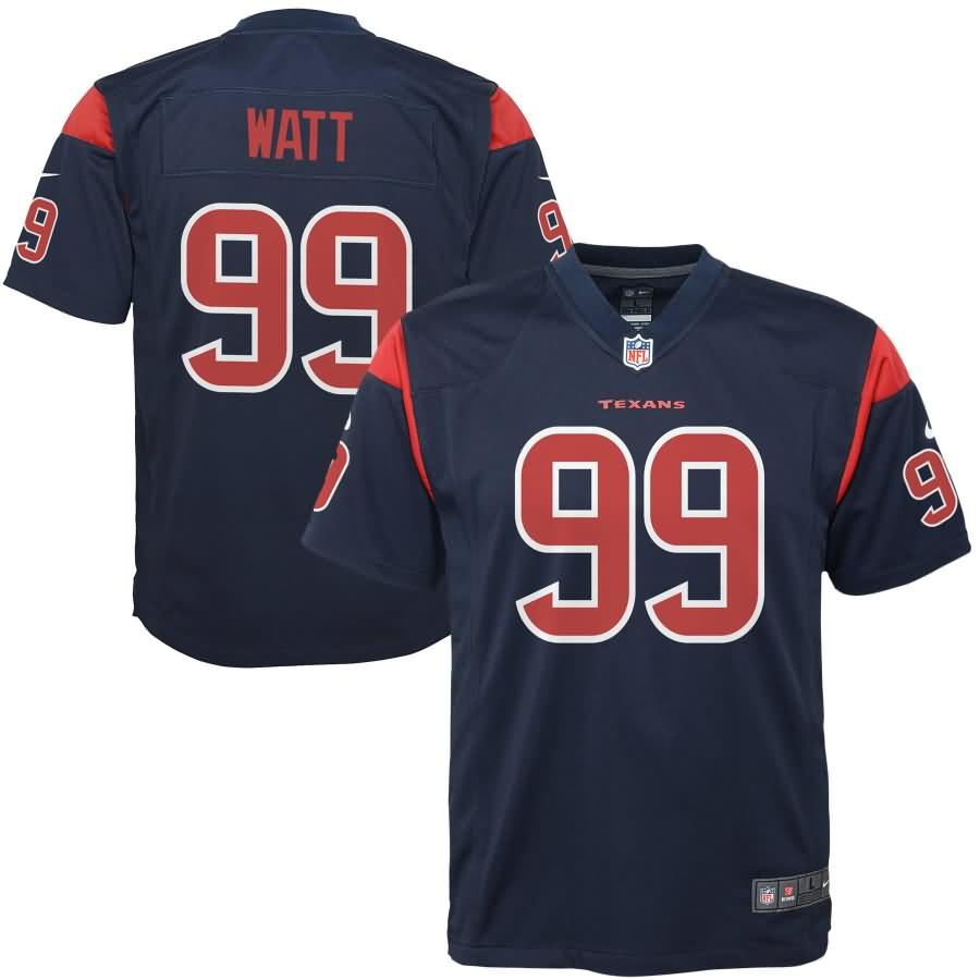 J.J. Watt Houston Texans Nike Youth Color Rush Game Jersey - Navy