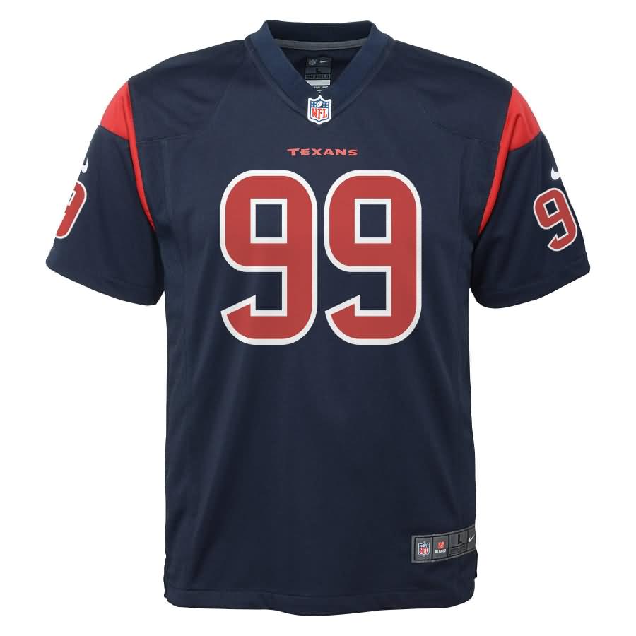 J.J. Watt Houston Texans Nike Youth Color Rush Game Jersey - Navy