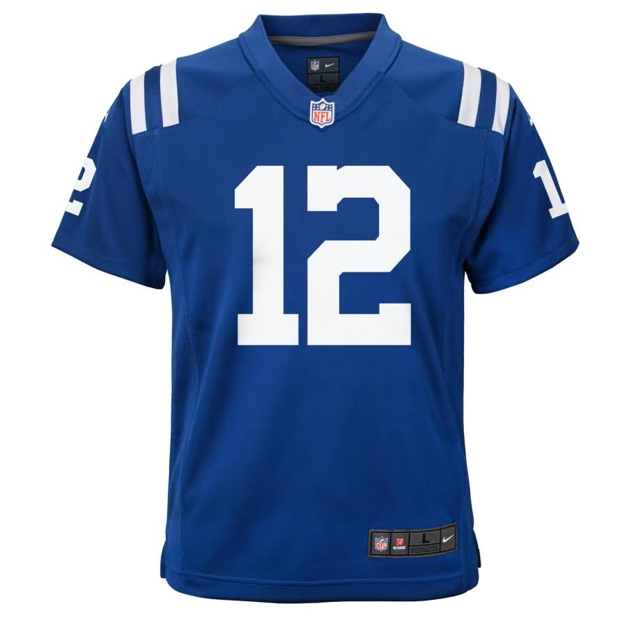 Andrew Luck Indianapolis Colts Nike Youth Color Rush Game Jersey - Royal