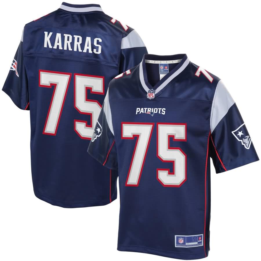 Ted Karras New England Patriots NFL Pro Line Player Jersey - Navy