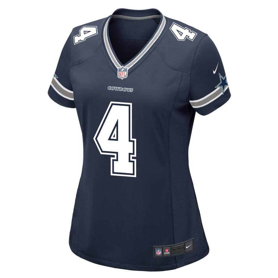 Dak Prescott Dallas Cowboys Nike Women's Game Jersey - Navy