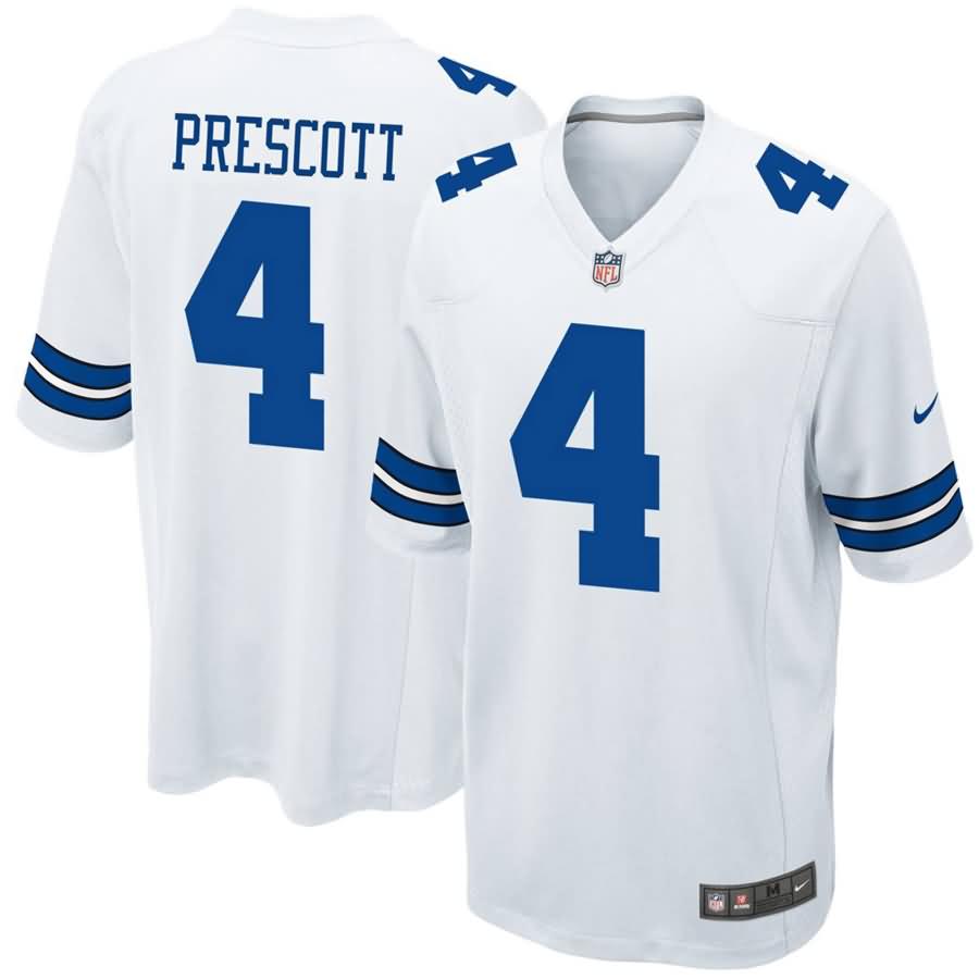 Dak Prescott Dallas Cowboys Nike Youth Game Jersey - White