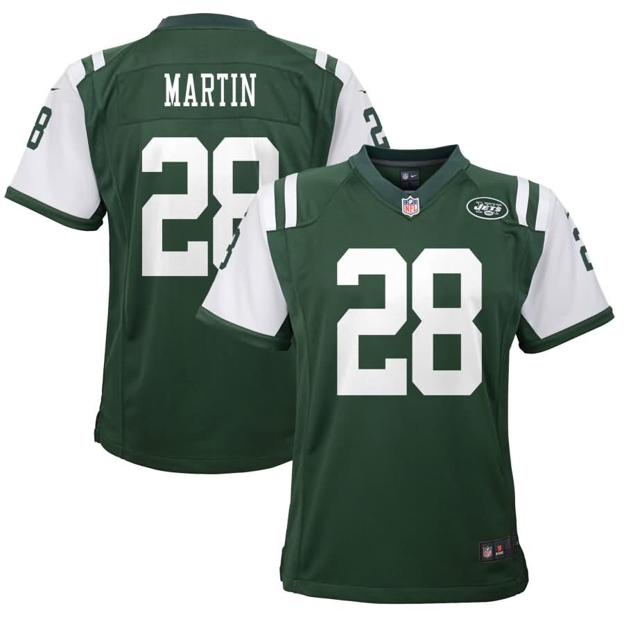 Curtis Martin New York Jets Nike Youth Retired Game Jersey - Green