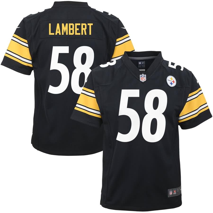 Jack Lambert Pittsburgh Steelers Nike Youth Retired Game Jersey - Black