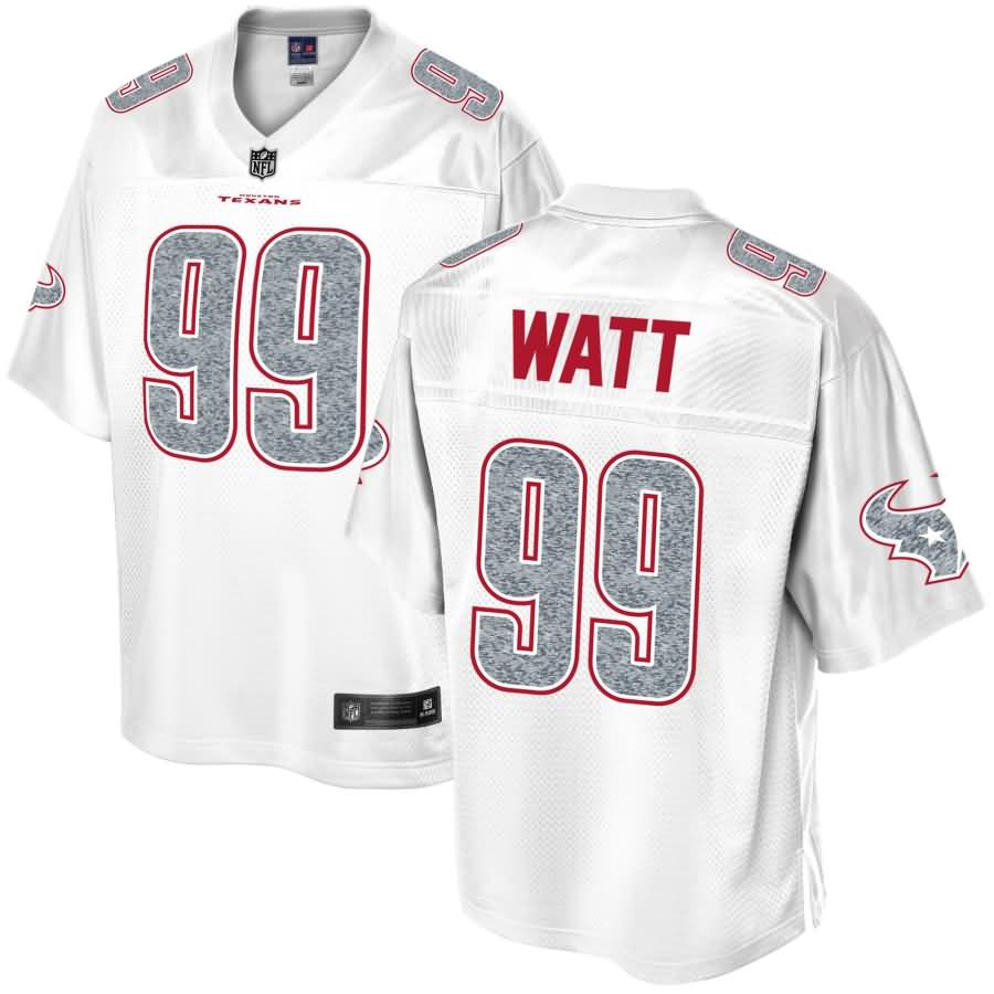 J.J. Watt Houston Texans NFL Pro Line White Out Fashion Jersey - White