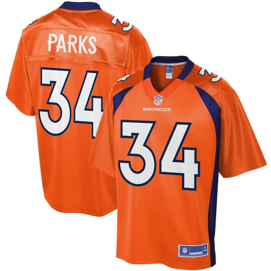 Will Parks Denver Broncos NFL Pro Line Player Jersey - Orange