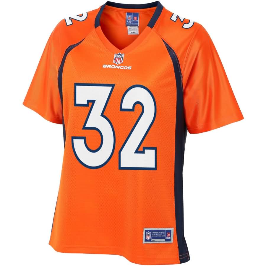 Andy Janovich Denver Broncos NFL Pro Line Women's Player Jersey - Orange