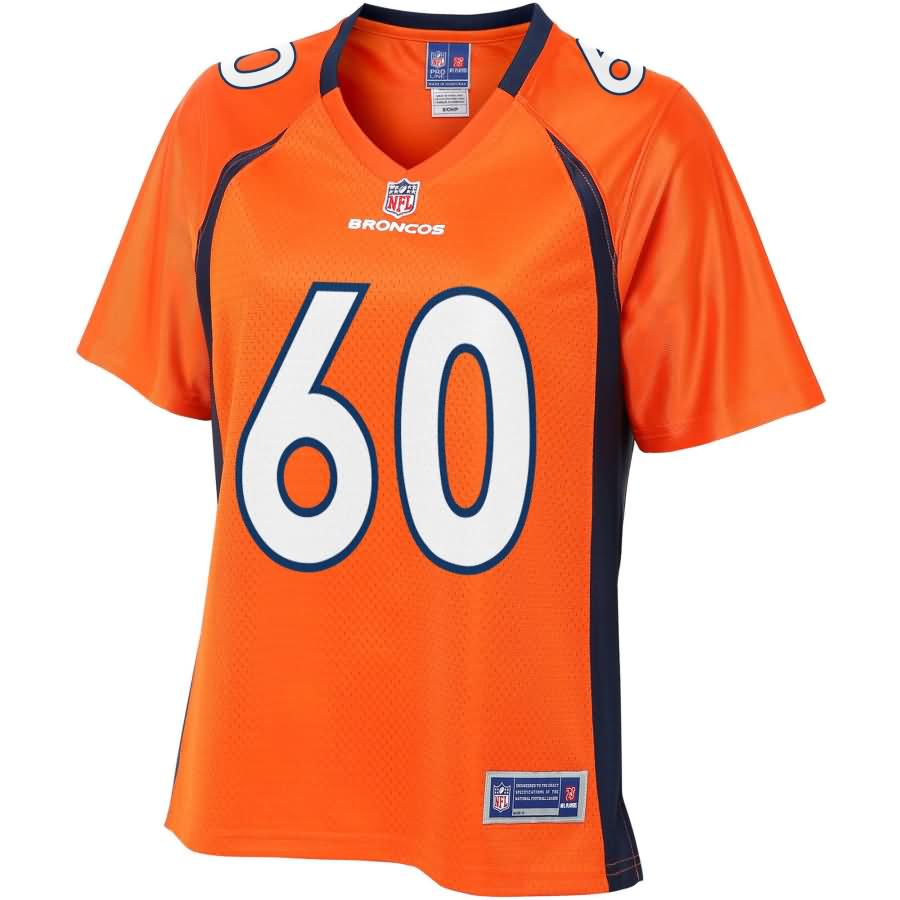 Connor McGovern Denver Broncos NFL Pro Line Women's Player Jersey - Orange