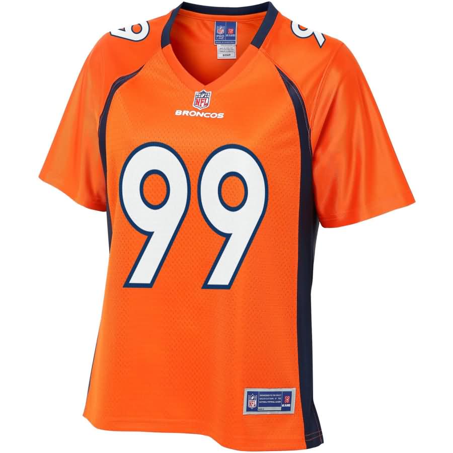 Adam Gotsis Denver Broncos NFL Pro Line Women's Player Jersey - Orange